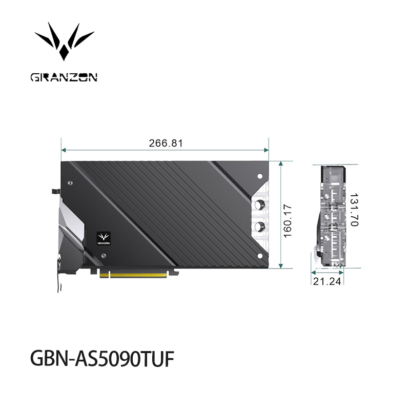 กรันซอน บล็อกน้ำ GPU สำหรับ AS - Rtx 5090 32Gb บทวิจารณ์และราคา