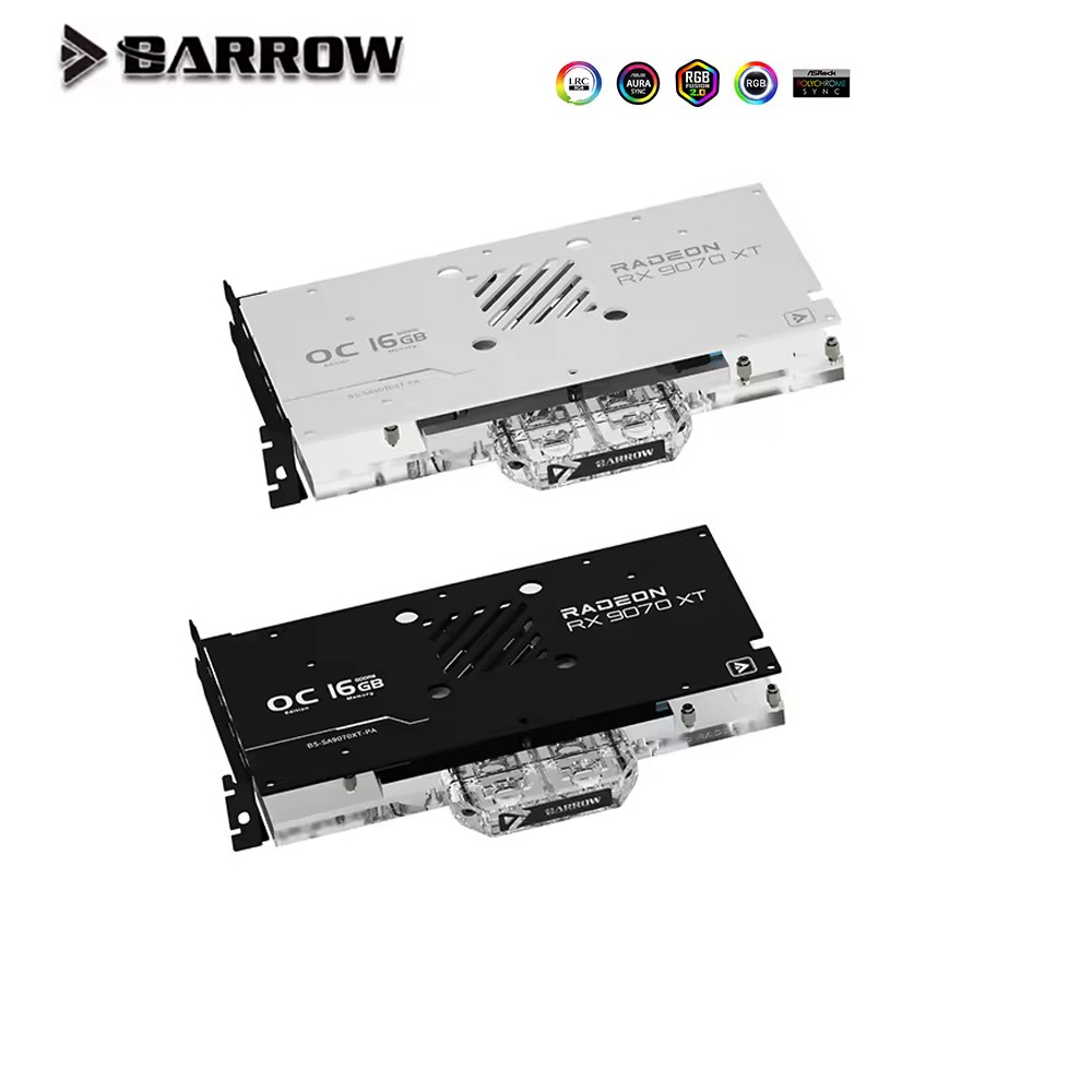 บล็อกน้ำระบายความร้อนการ์ดจอ B - Rx 9070 16Gb บทวิจารณ์และราคา