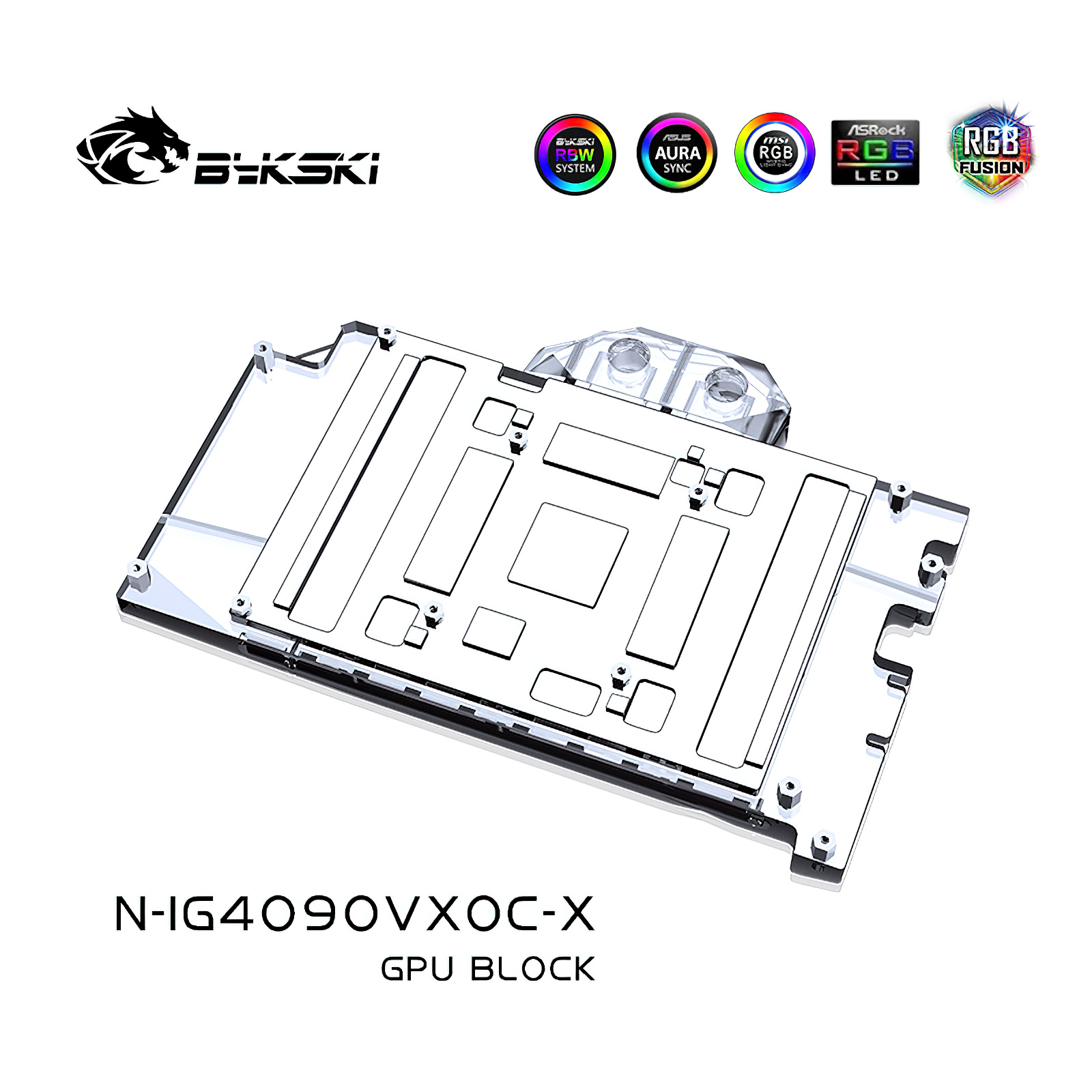บีกสกี้ GPU ระบายความร้อนด้วยน - Rtx 4090 Water Block บทวิจารณ์และราคา