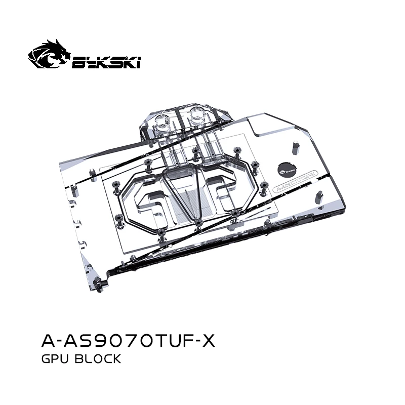 บล็อก GPU Bykski สำหรับการ์ดแส - Rx 9070 Xt บทวิจารณ์และราคา