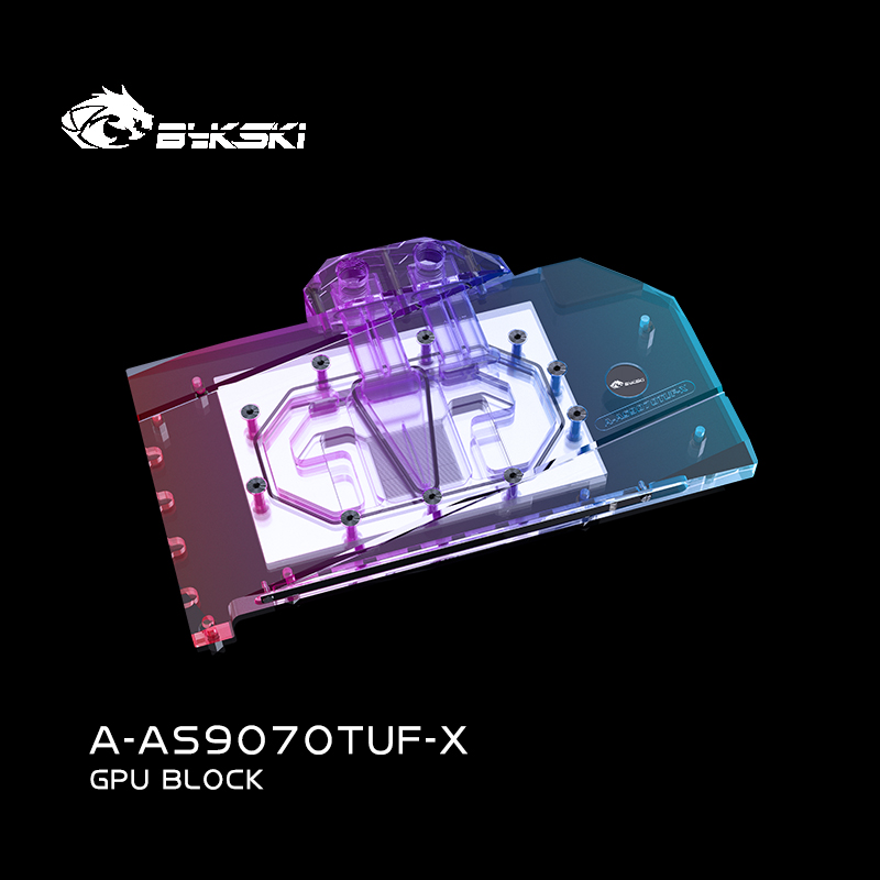บล็อก GPU Bykski สำหรับการ์ดแส - Rx 9070 Xt บทวิจารณ์และราคา