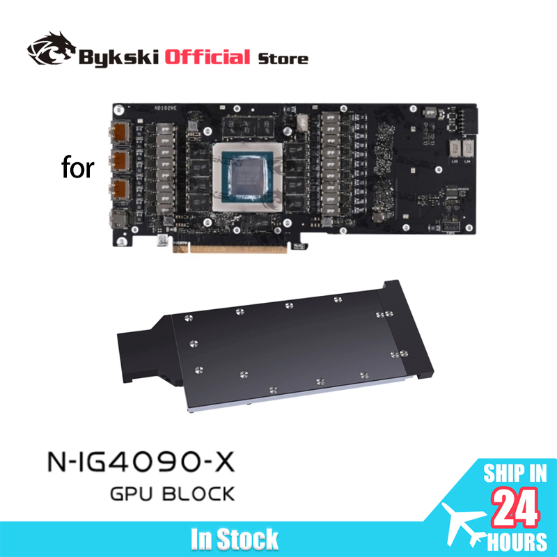 บล็อกน้ำระบายความร้อน GPU Byks - Rtx 4090 Water Block บทวิจารณ์และราคา